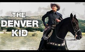 Eddy Waller, Allan Lane, William Henry | Full Action, Western Movie | Colorized | The Denver Kid